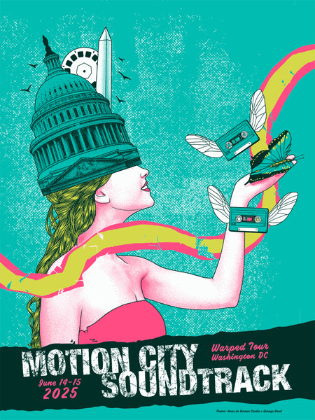 MOTION CITY SOUNDTRACK - WARPED TOUR DC (SIGNED BY BAND)