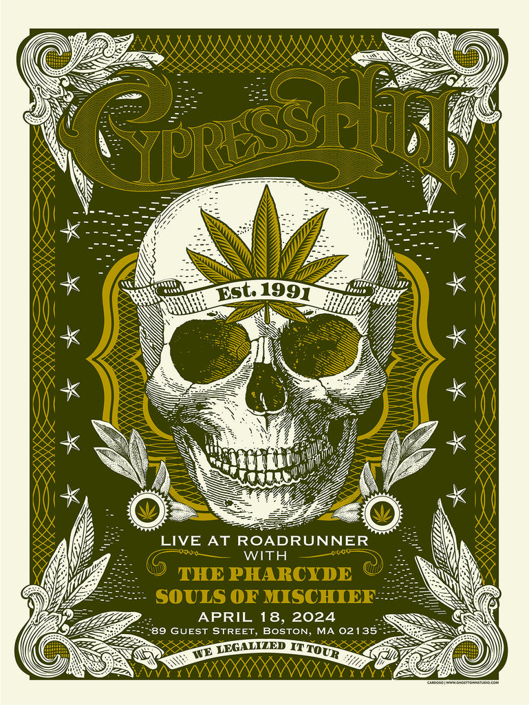 CYPRESS HILL - BOSTON