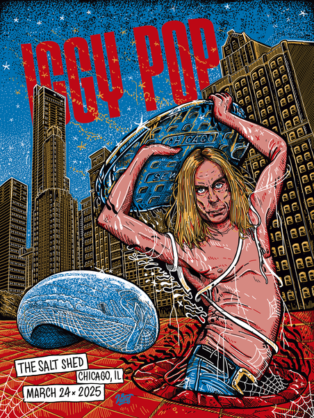 IGGY POP - SALT SHED - CHICAGO