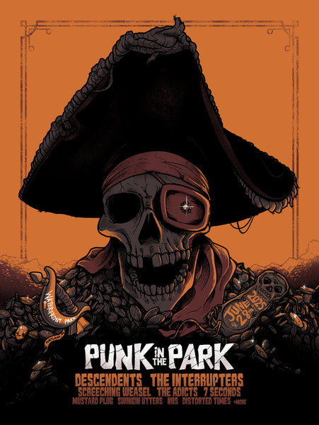 PUNK IN THE PARK - PORTLAND (ORANGE VARIANT)