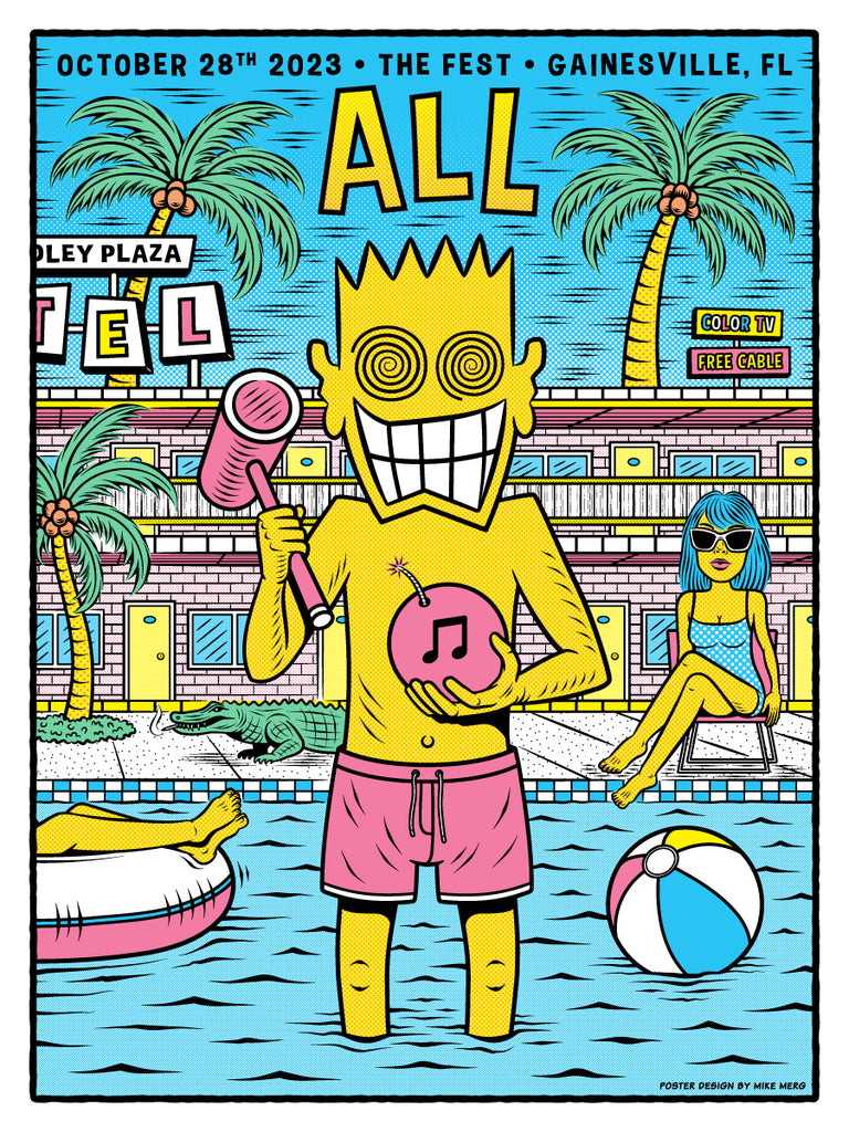 ALL - THE FEST 2023 POSTER