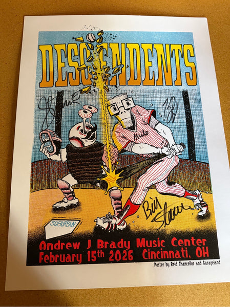 DESCENDENTS - CINCINNATI 2026 (SIGNED EDITION)
