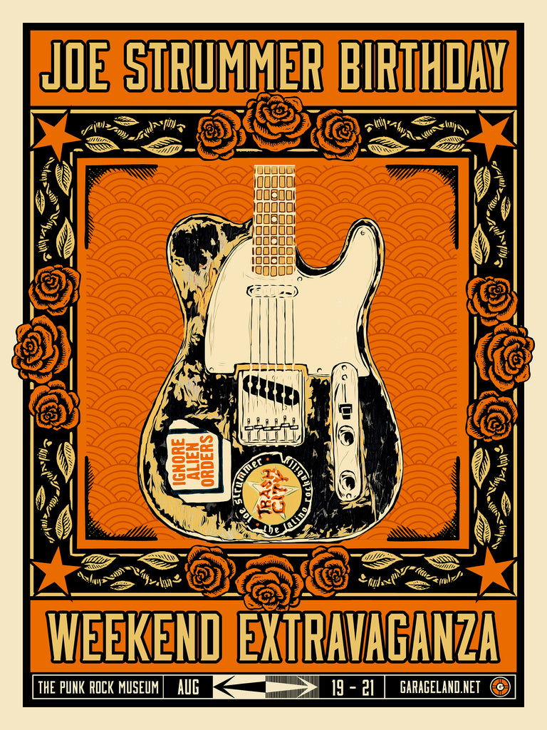 JOE STRUMMER BIRTHDAY CELEBRATION - PUNK ROCK MUSEUM