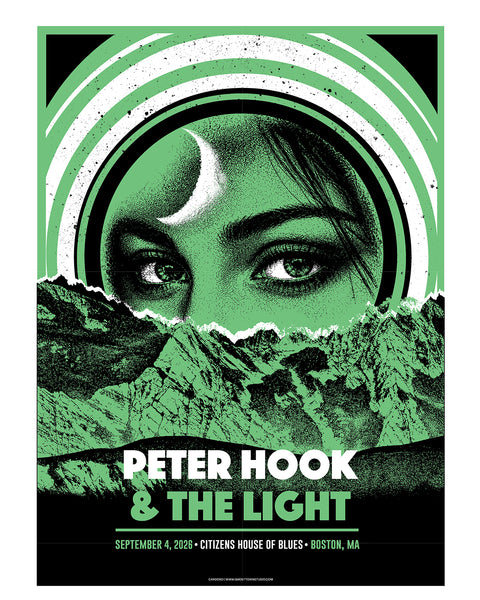 PETER HOOK - BOSTON (SIGNED BY PETER HOOK)