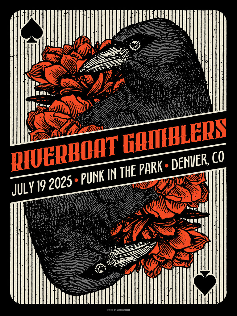 RIVERBOAT GAMBLERS - PUNK IN THE PARK DENVER (SIGNED BY BAND)