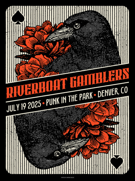 RIVERBOAT GAMBLERS - PUNK IN THE PARK DENVER (SIGNED BY BAND)