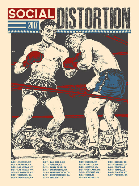 SOCIAL DISTORTION - US TOUR 2017