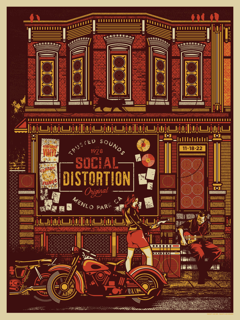 SOCIAL DISTORTION - MENLO PARK NIGHT #1