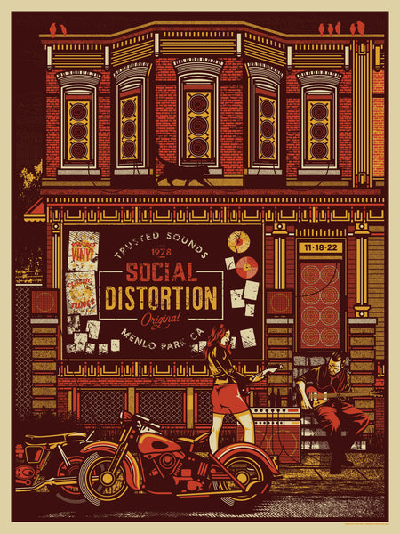 SOCIAL DISTORTION - MENLO PARK NIGHT #1