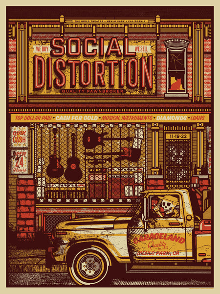 SOCIAL DISTORTION - SACRAMENTO, CA - DEC 30 2022