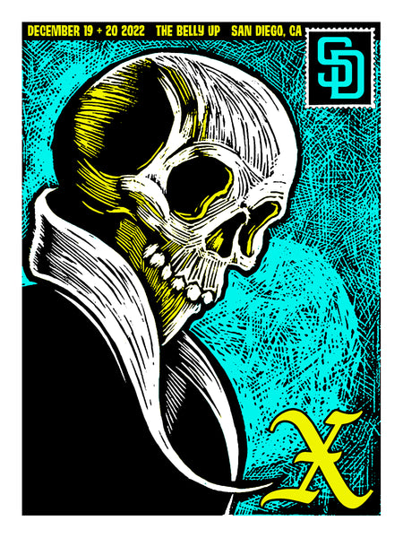X - SAN DIEGO, CA - BELLY UP