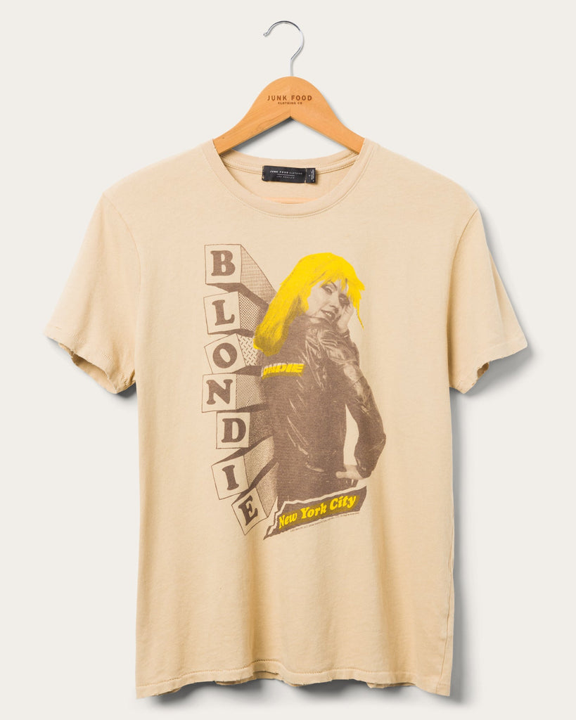 BLONDIE - BLOCK LETTER TEE