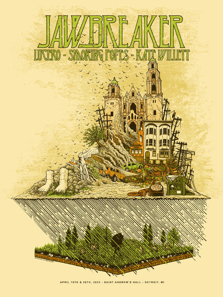 JAWBREAKER - DETROIT - DEAR YOU POSTER