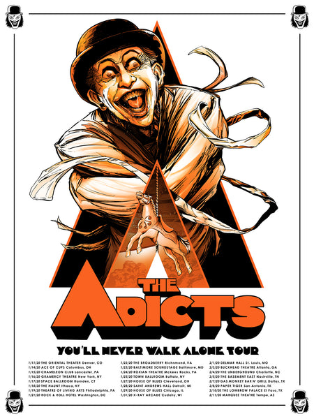 Adicts - 2020 Tour Poster