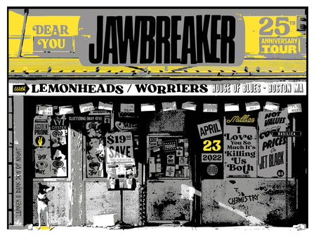 JAWBREAKER - NEW YORK - DEAR YOU POSTER