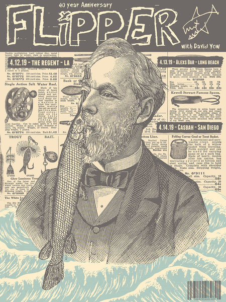 Flipper - California Tour Poster 2019