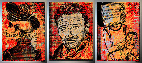 X - California Poster Set (Foil Edition)