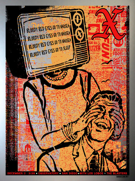 X - California Poster Set (Foil Edition)