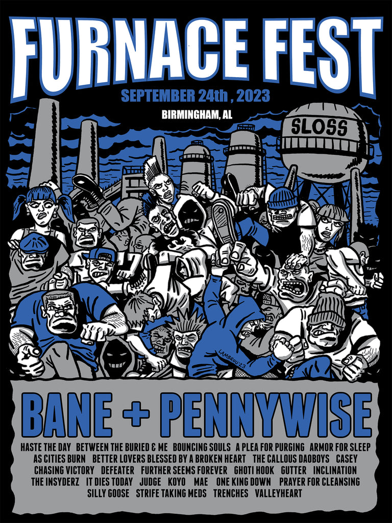 Furnace Raffle Furnace Fest Poster Set