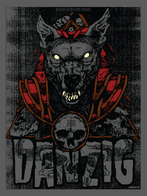 DANZIG - BLACKEST OF THE BLACK 2017