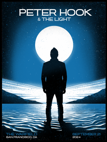 PETER HOOK AND THE LIGHT - SAN FRANCISCO – Garageland Print