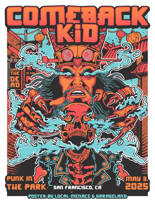 COMEBACK KID - PUNK IN THE PARK SF