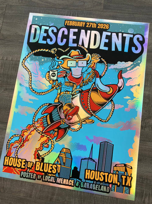 DESCENDENTS - HOUSTON 2026 (FOIL EDITION)