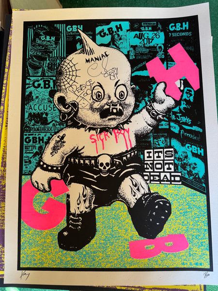GBH - ITS NOT DEAD FEST (SIGNED BY BAND)