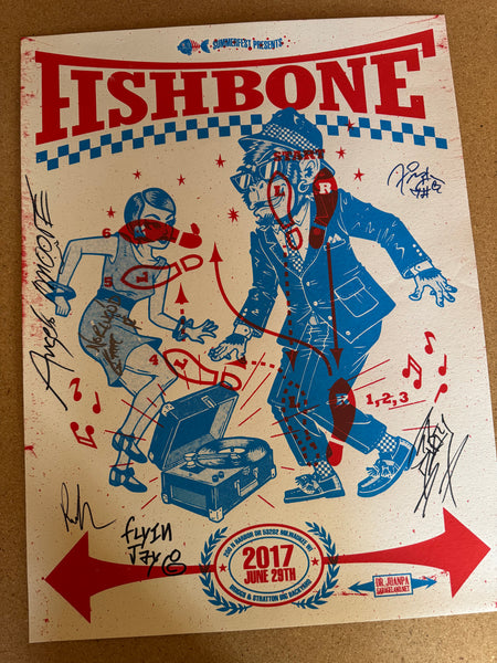 FISHBONE - SUMMERFEST (SIGNED BY BAND)