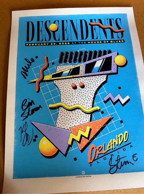 DESCENDENTS - ORLANDO 2026 (SIGNED EDITION)