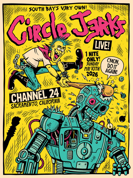 Gorilla Biscuits - Musink – Garageland Print