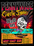 PENNYWISE - CALIFORNIA TOUR POSTER
