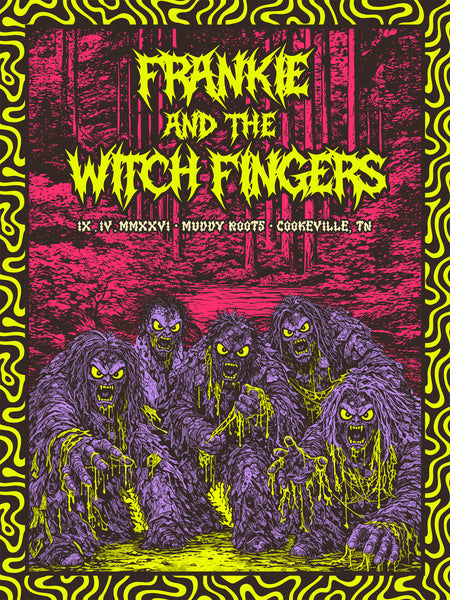 FRANKIE AND THE WITCH FINGERS - MUDDY ROOTS (GLOW IN THE DARK)