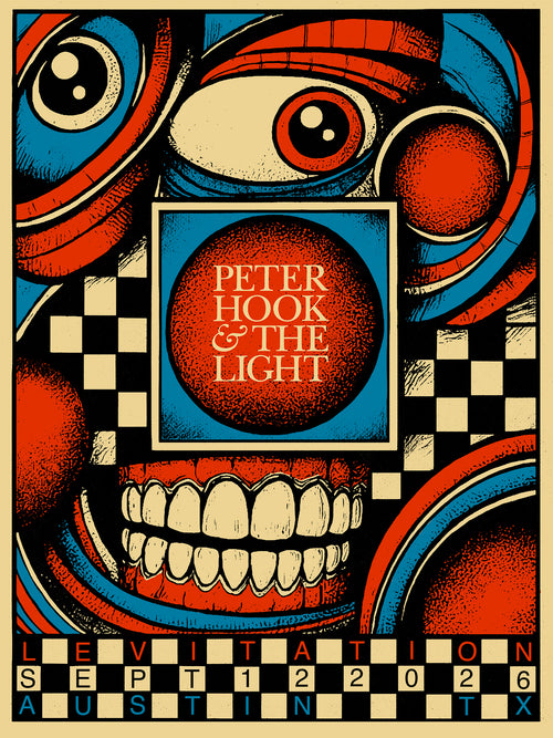 PETER HOOK - AUSTIN (SIGNED BY PETER HOOK)