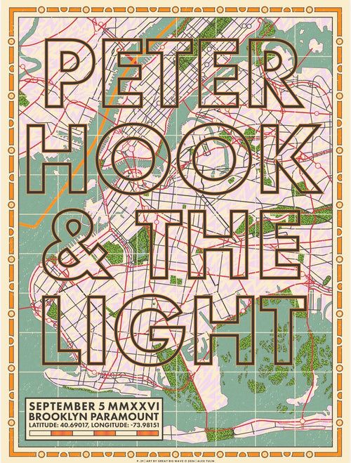 PETER HOOK - BROOKLYN