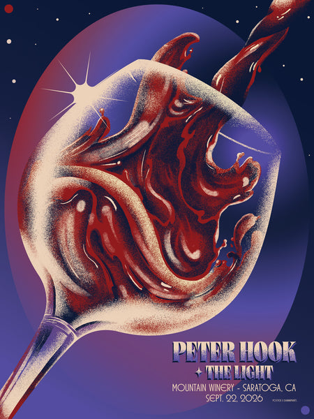 PETER HOOK - SARATOGA (SIGNED BY PETER HOOK)