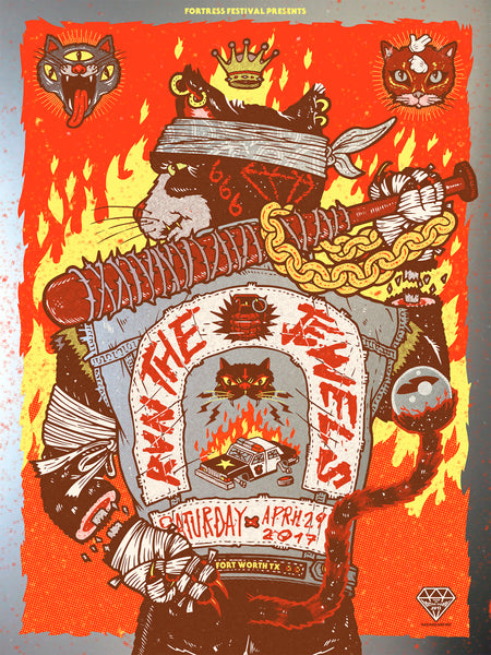 RUN THE JEWELS - FORTRESS FEST (FOIL)