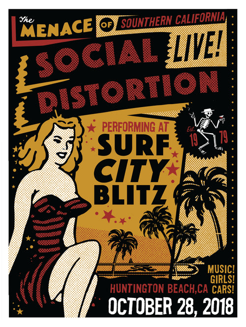 SOCIAL DISTORTION - SURF CITY BLITZ