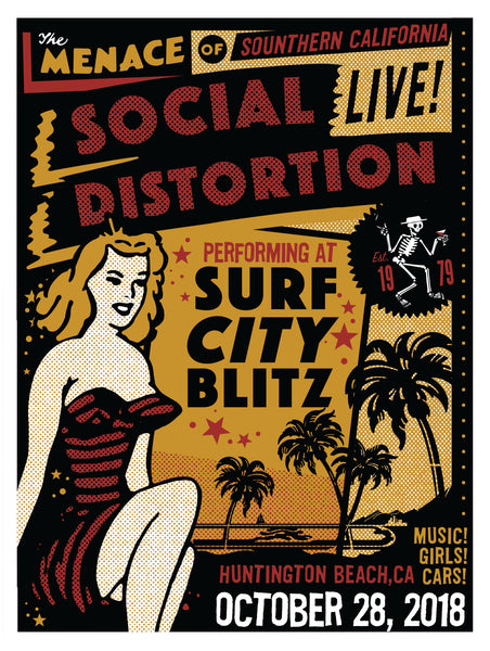 SOCIAL DISTORTION - SURF CITY BLITZ