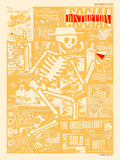 SOCIAL DISTORTION - THE OBSERVATORY 2015 (YELLOW)