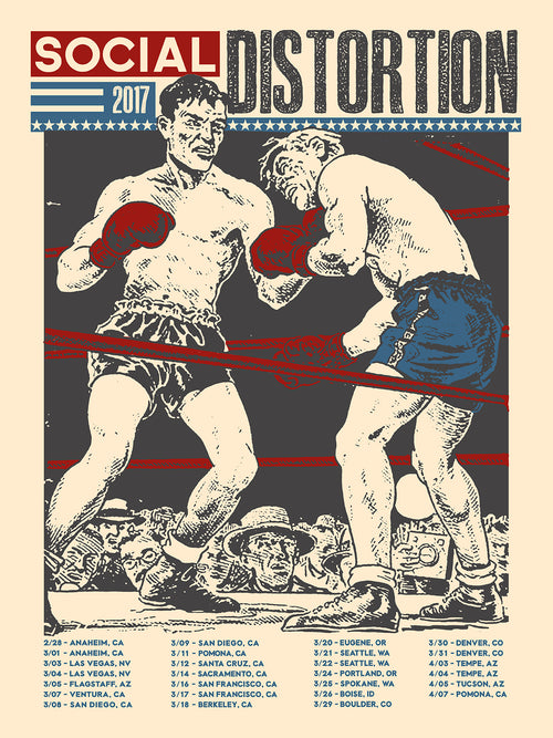 SOCIAL DISTORTION - US TOUR 2017