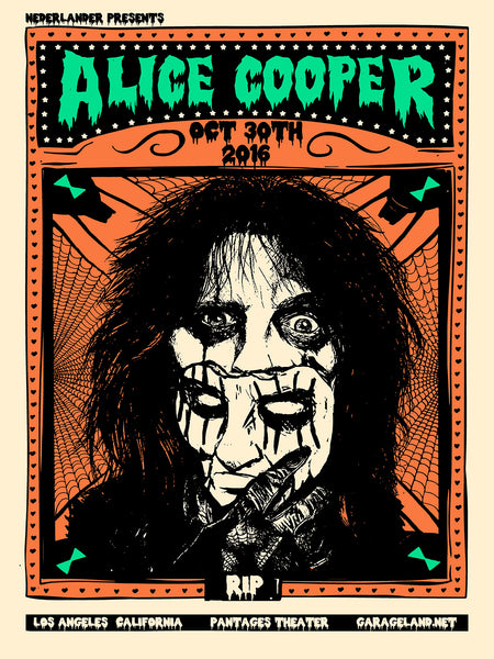 Alice Cooper - Pantages Theater