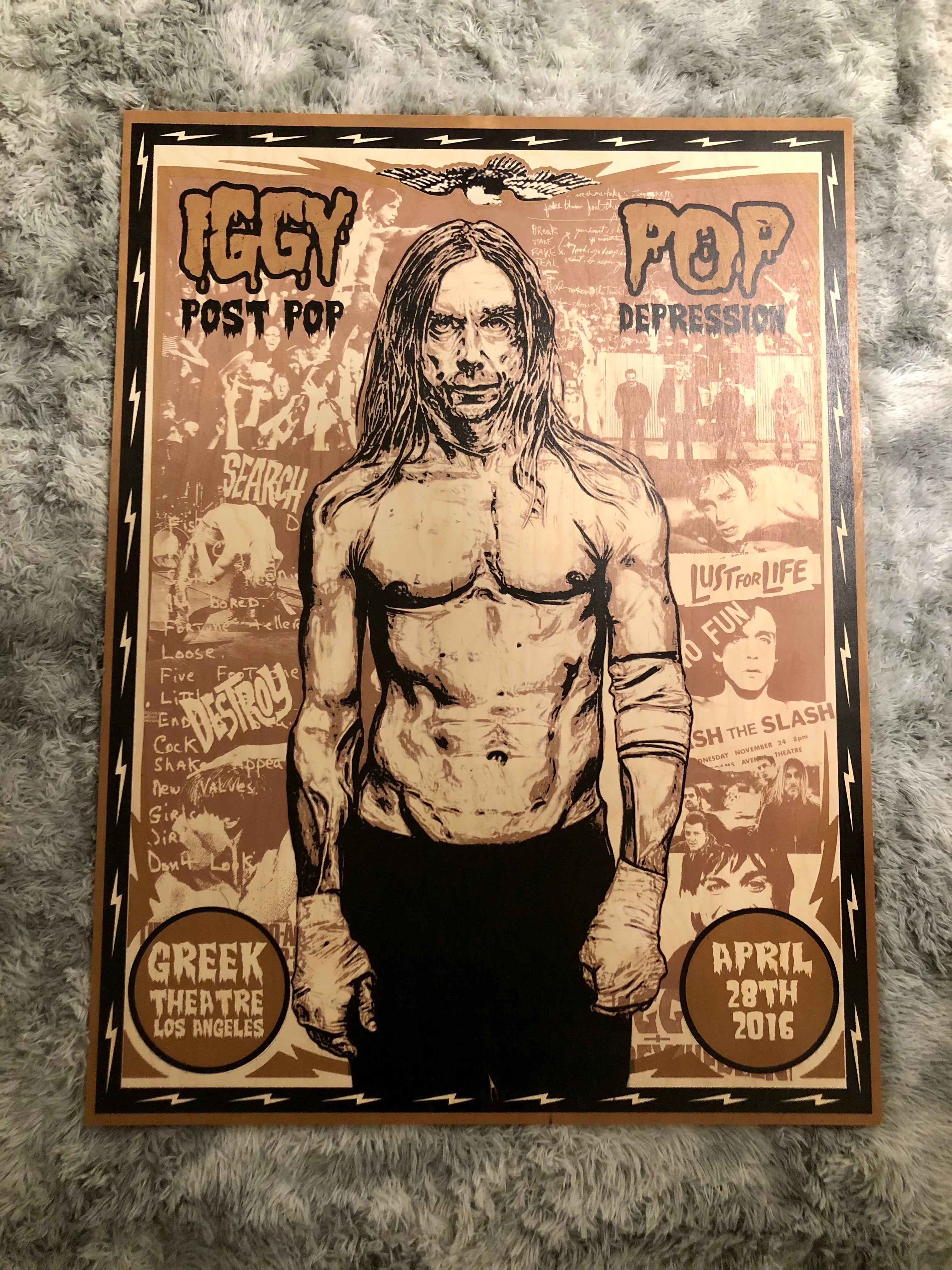 Iggy Pop Post Pop Depression LPレコード Iggy Pop - Post Pop Depression Yellow Colored Vinyl Edition