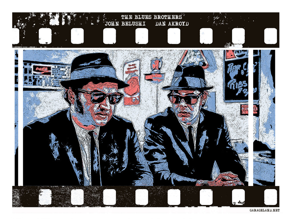Blues Brothers – Garageland Print